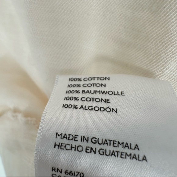 We The Free Red Surf The Wave Raglan Crew Neck T-Shirt with Lettuce Hem - Picture 6 of 6